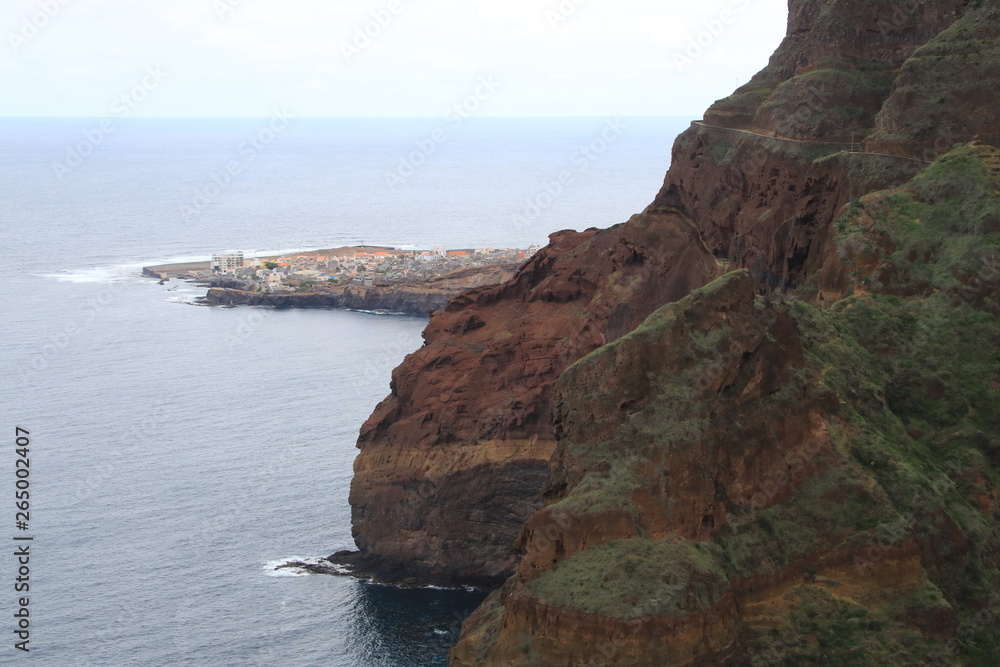 Blick auf Ponta do Sol, Kap Verden