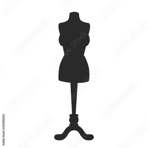 Mannequin manikin model vector icon