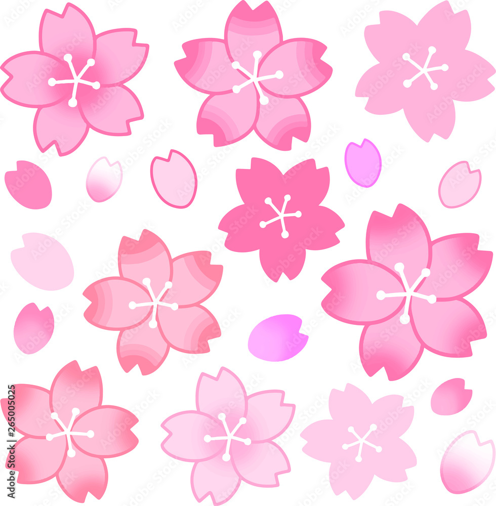 Sakura Petals Set