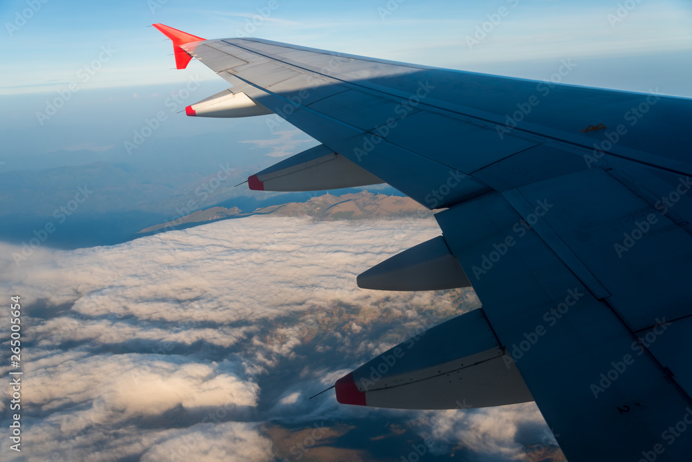 Aerial view of mountains among clouds. Colombia Aerial view of mountains among clouds. Colombia