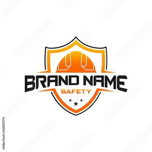 construction shield logo