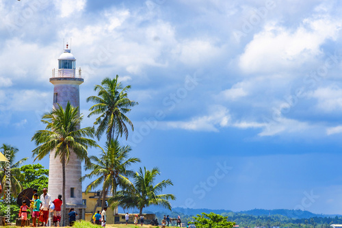 Lighthouse in Galle fort Sri Lanka © kerenby
