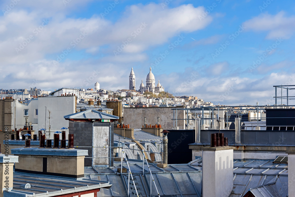 View from the roof of the house on Montmartre