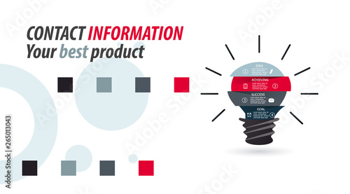 Brochure cover used in marketing and advertising