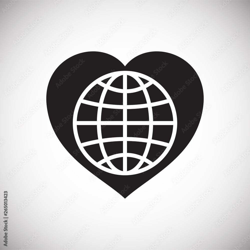 Peace icon on background for graphic and web design. Simple vector sign. Internet concept symbol for website button or mobile app. Peace icon on background for graphic and web design. Simple vector sign. Internet concept symbol for website button or mobile app.