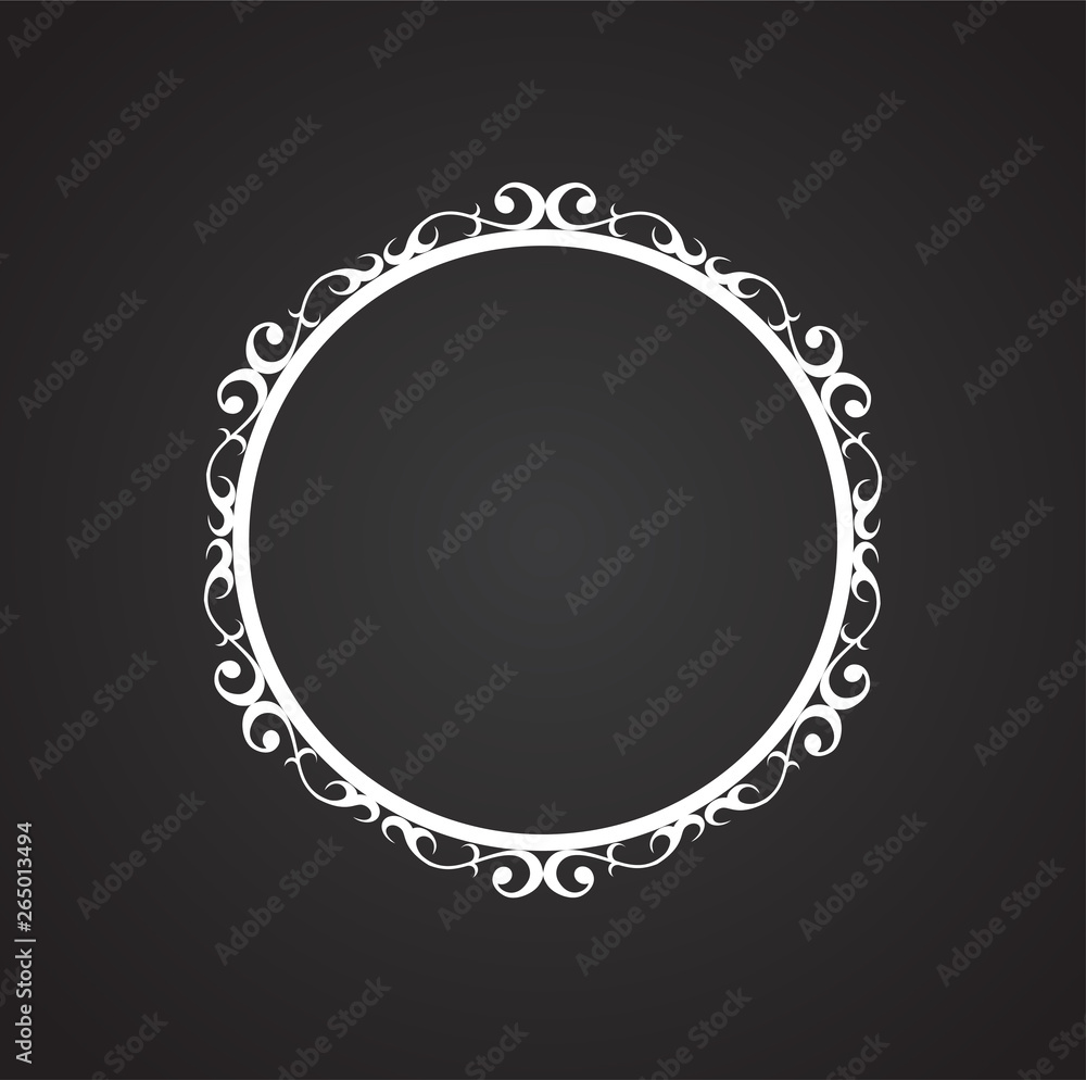 Frame icon on background for graphic and web design. Simple vector sign. Internet concept symbol for website button or mobile app. Frame icon on background for graphic and web design. Simple vector sign. Internet concept symbol for website button or mobile app.