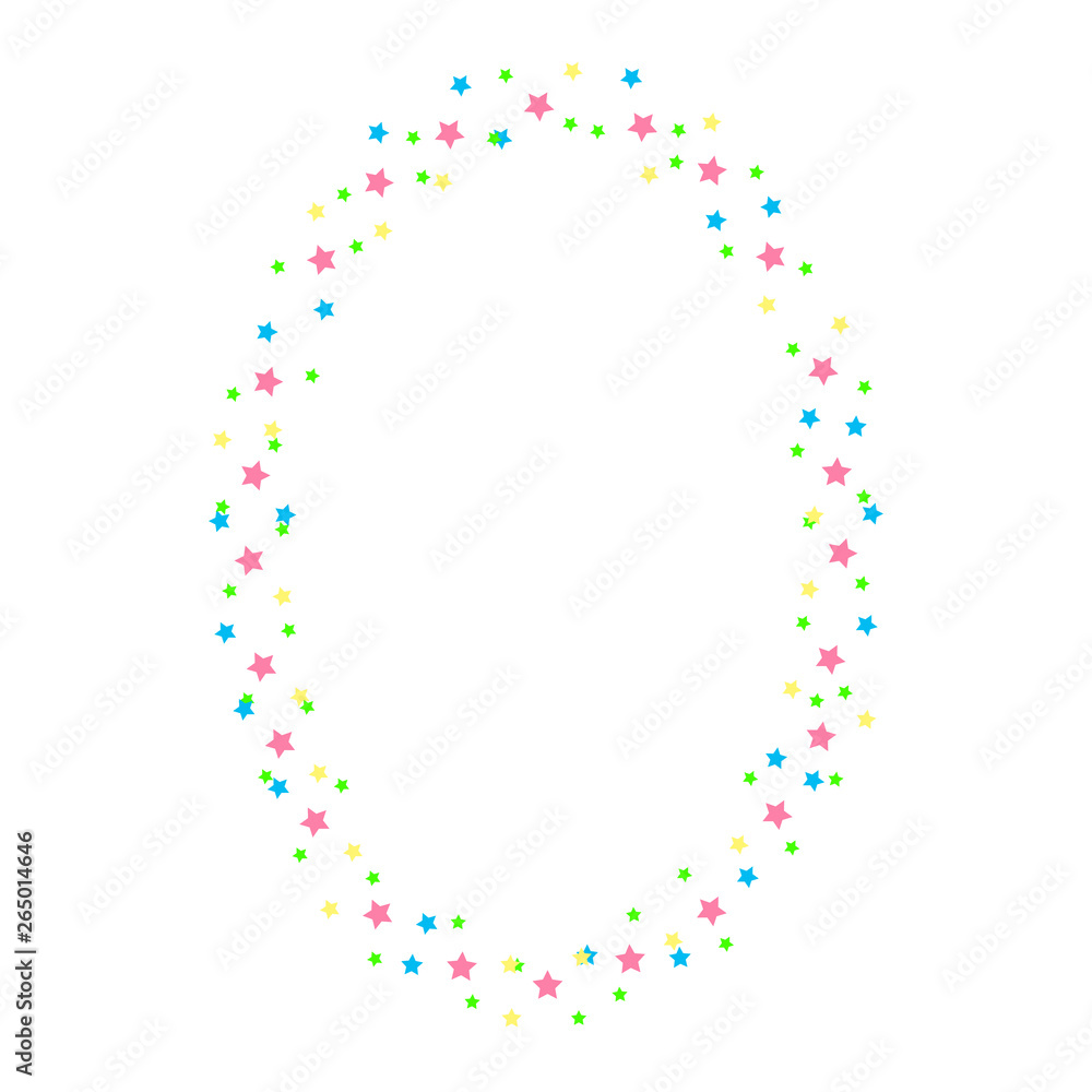 Empty frame with stars. Baby frame. Design for children Empty frame with stars. Baby frame. Design for children