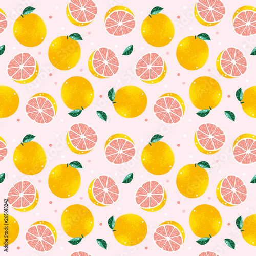 Grapefruit pattern