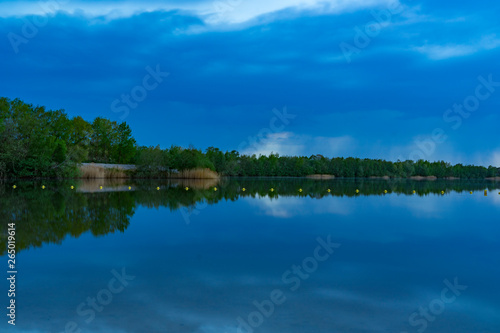 Night Sea View in Collendorn with Blue Sky