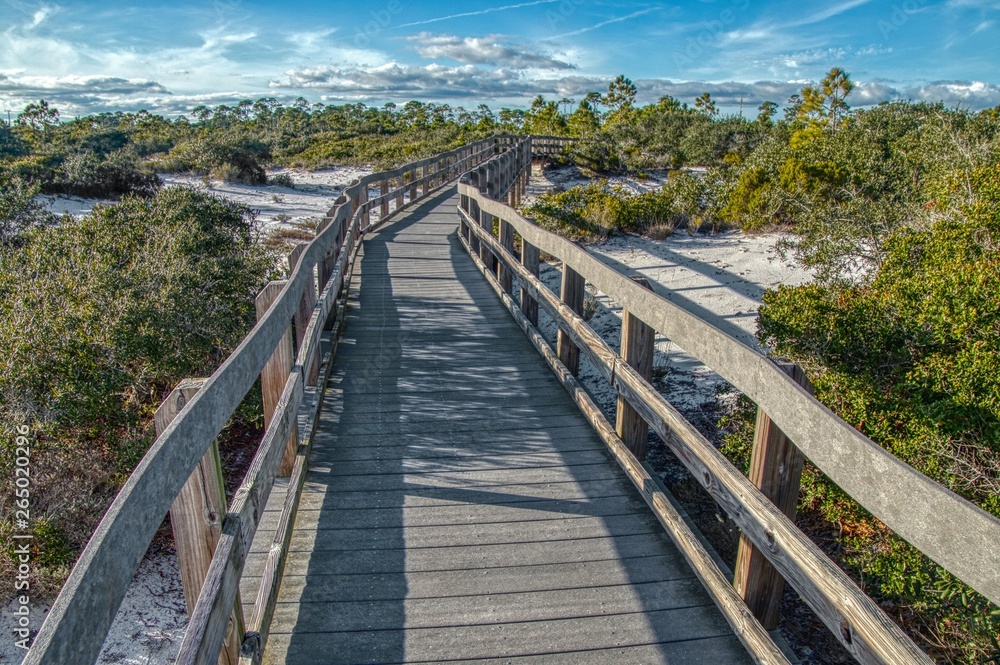 The Gulf Islands National Seashore is located in Florida and Mississippi