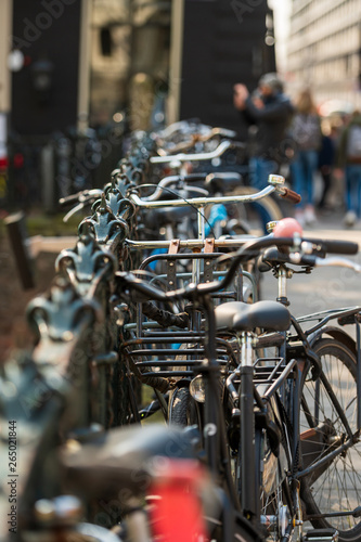 bicycles in amsterdam