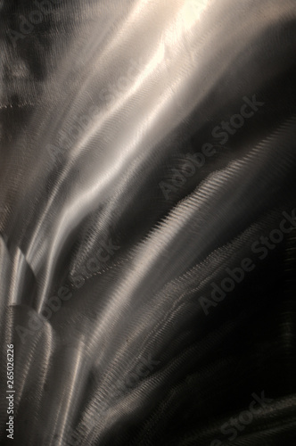 Fotografi Bad Ragartz; steel texture of artwork on the streets of Bad Ragartz during the q