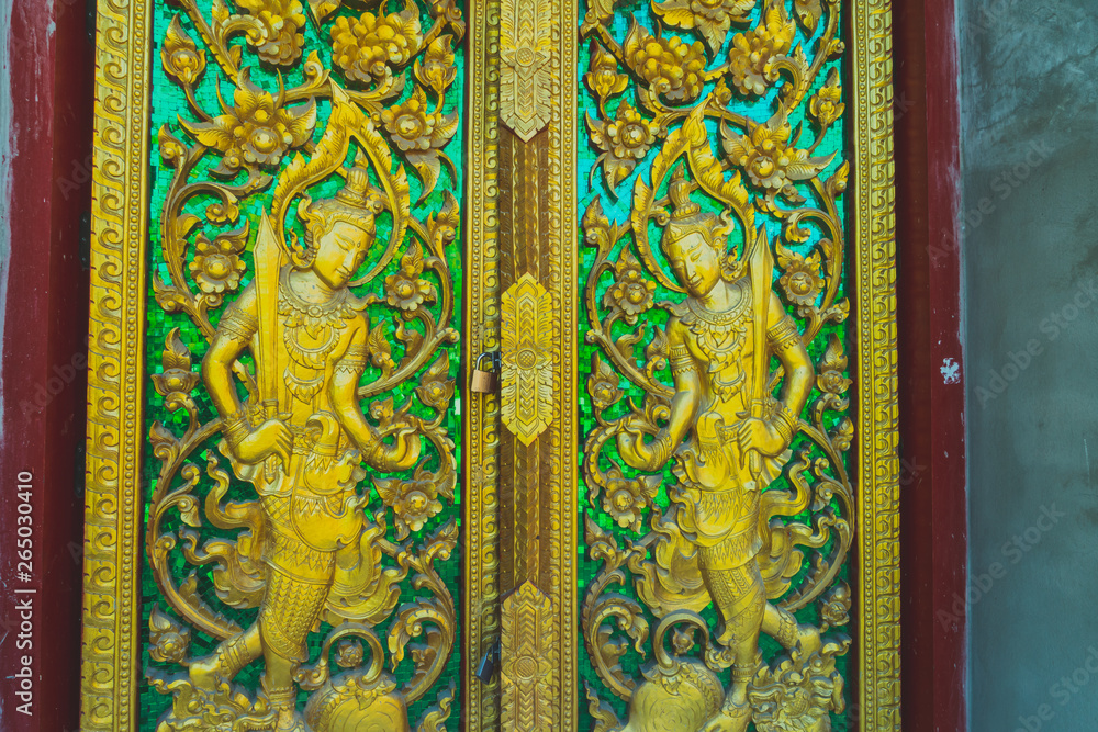 A temple, Savannakhet, Laos