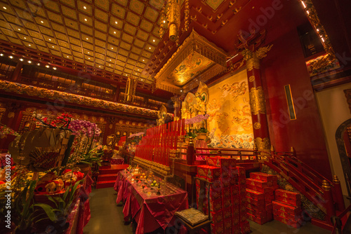 Photography A buddhist temple in Singapore