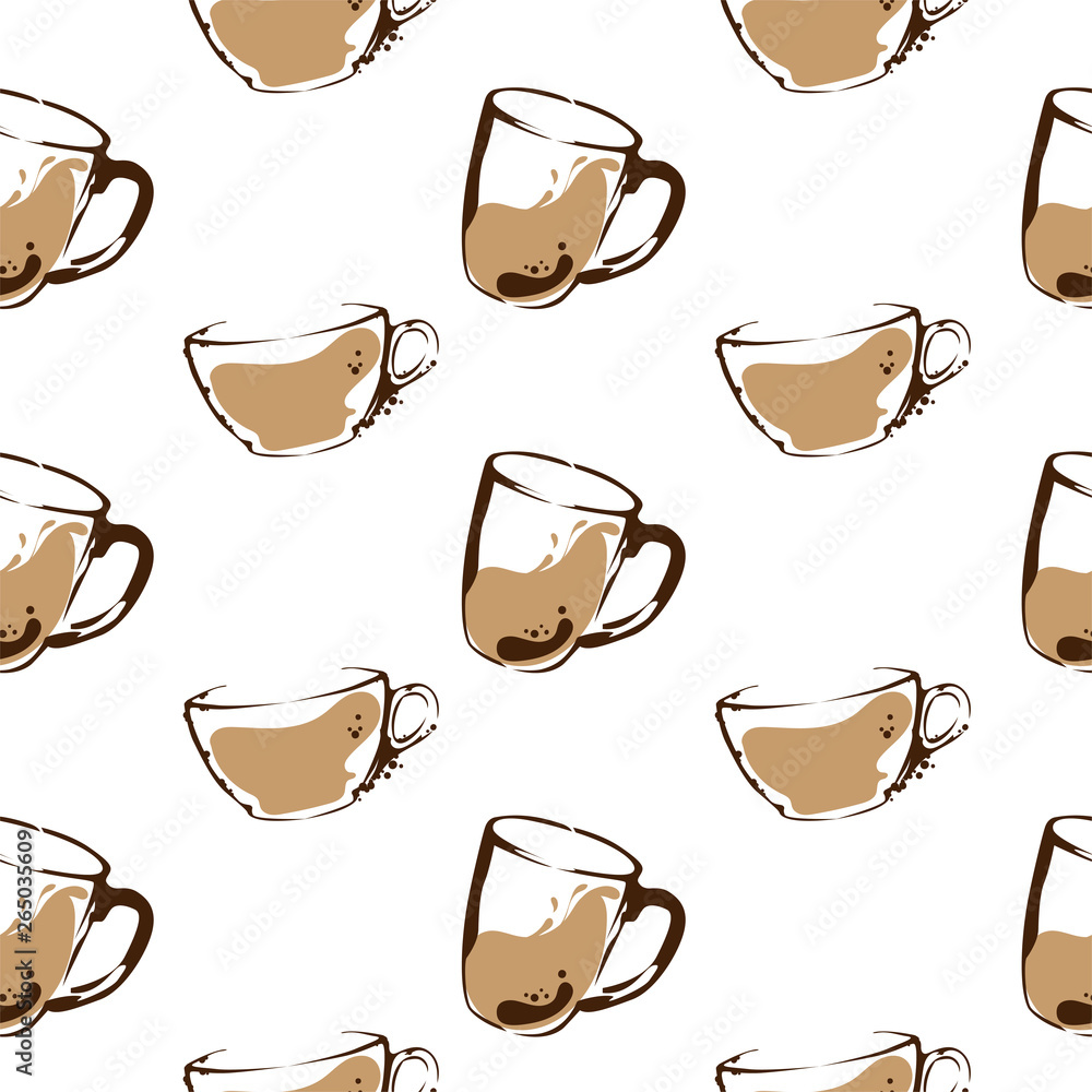 coffee pattern background graphic coffee pattern background graphic