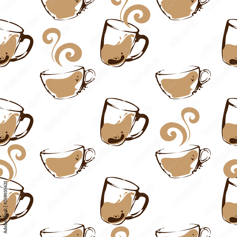 coffee pattern background graphic coffee pattern background graphic