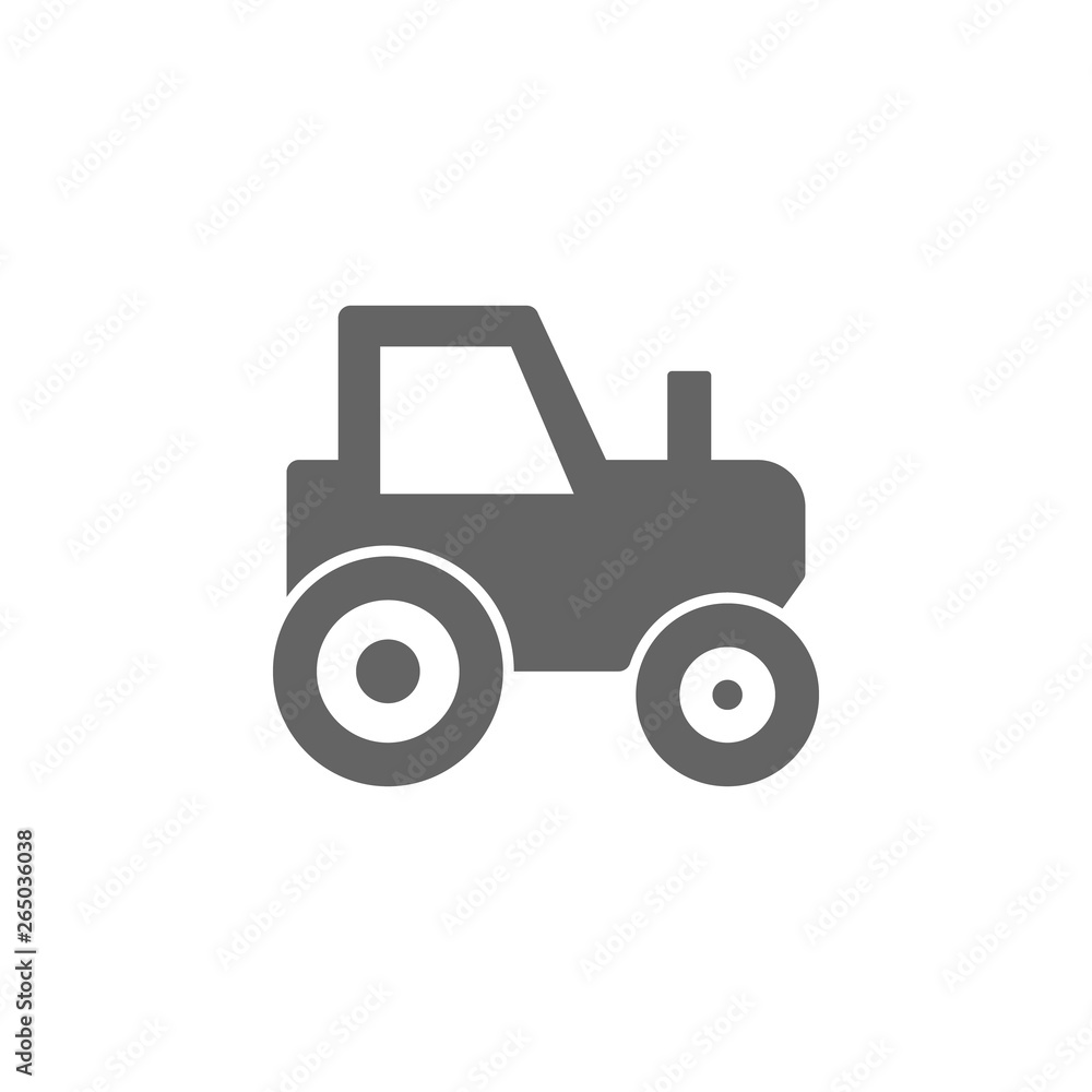 Tractor, wheels icon. Element of simple transport icon. Premium quality graphic design icon. Signs and symbols collection icon for websites