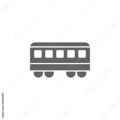 Railway Car, Train, City Passenger transport icon. Element of simple transport icon. Premium quality graphic design icon. Signs and symbols collection icon for websites