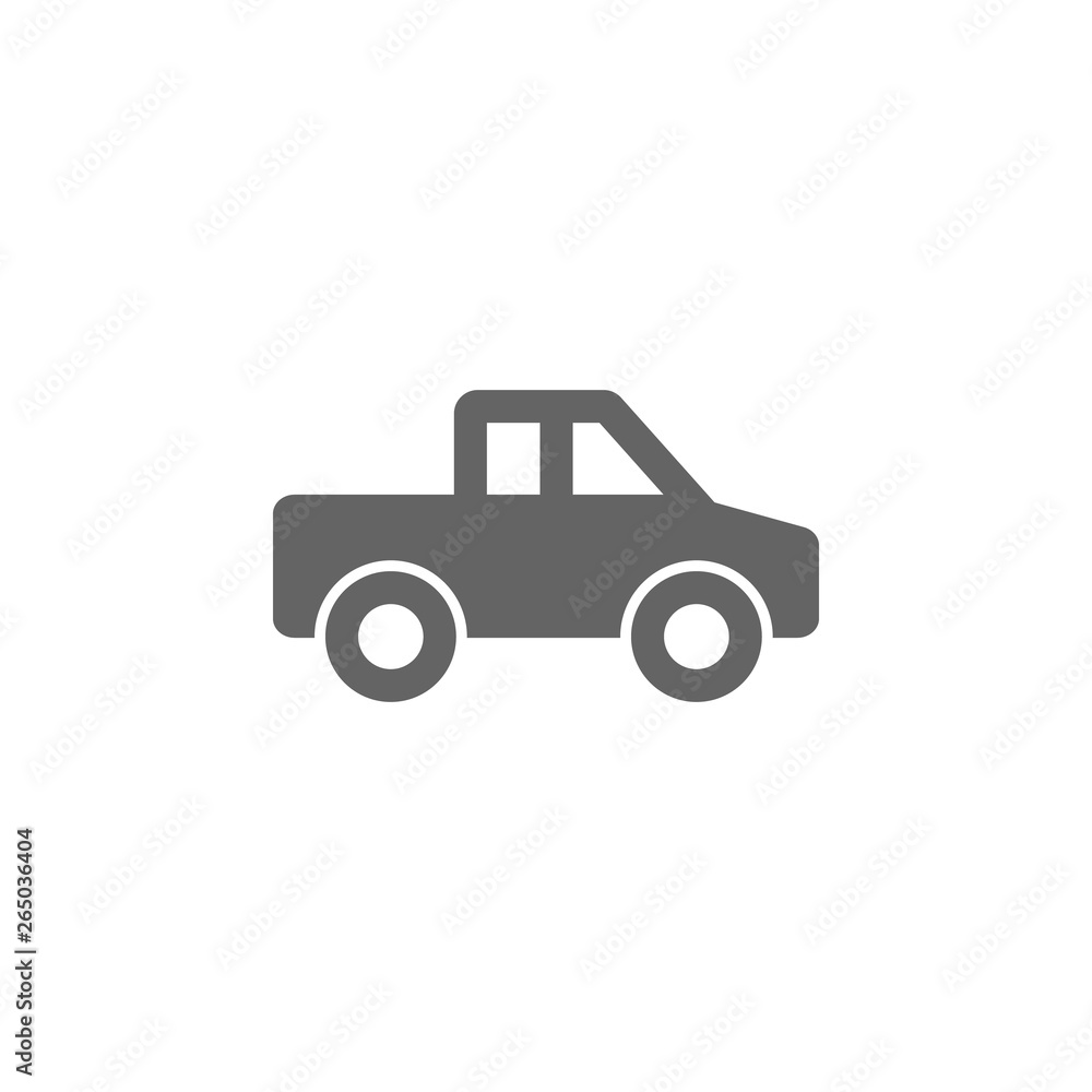 pickup  icon. Element of simple transport icon. Premium quality graphic design icon. Signs and symbols collection icon for websites