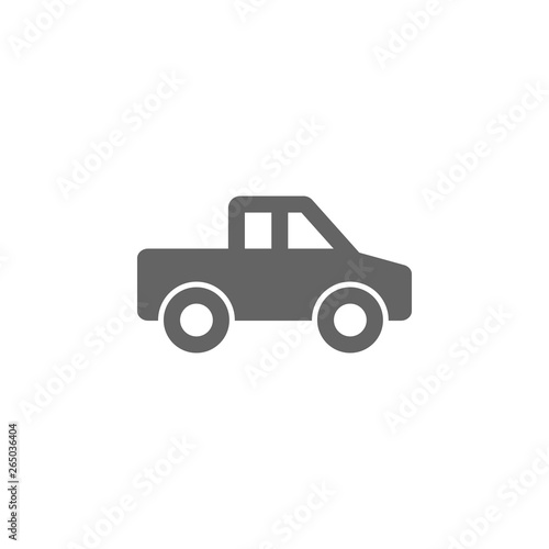 pickup icon. Element of simple transport icon. Premium quality graphic design icon. Signs and symbols collection icon for websites