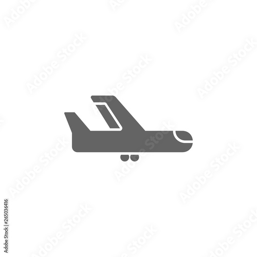 Airplane, airport icon. Element of simple transport icon. Premium quality graphic design icon. Signs and symbols collection icon for websites