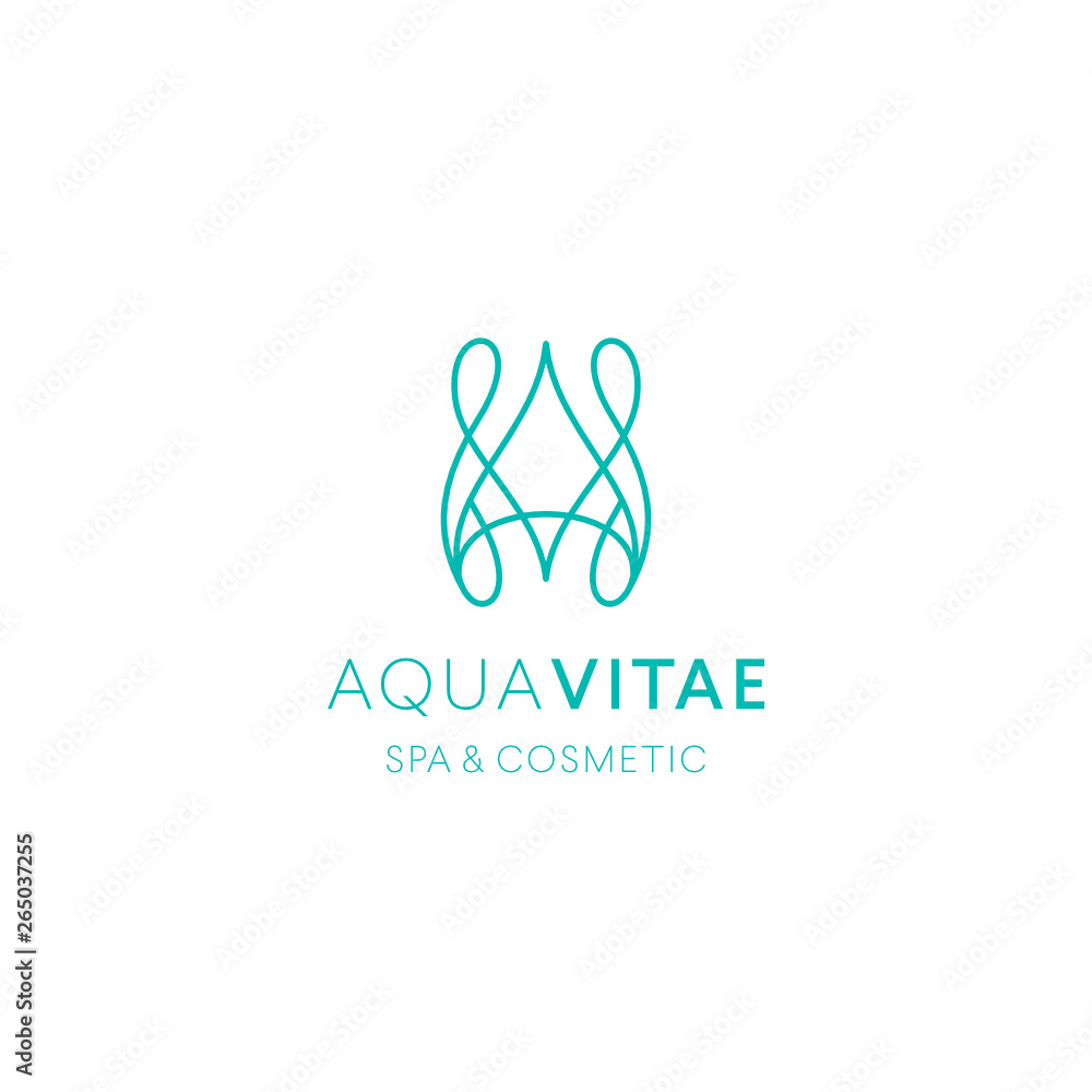 Initial letter A V typography logo design Feminine Logo Design Inspiration custom logo design vector Initial letter A V typography logo design Feminine Logo Design Inspiration custom logo design vector