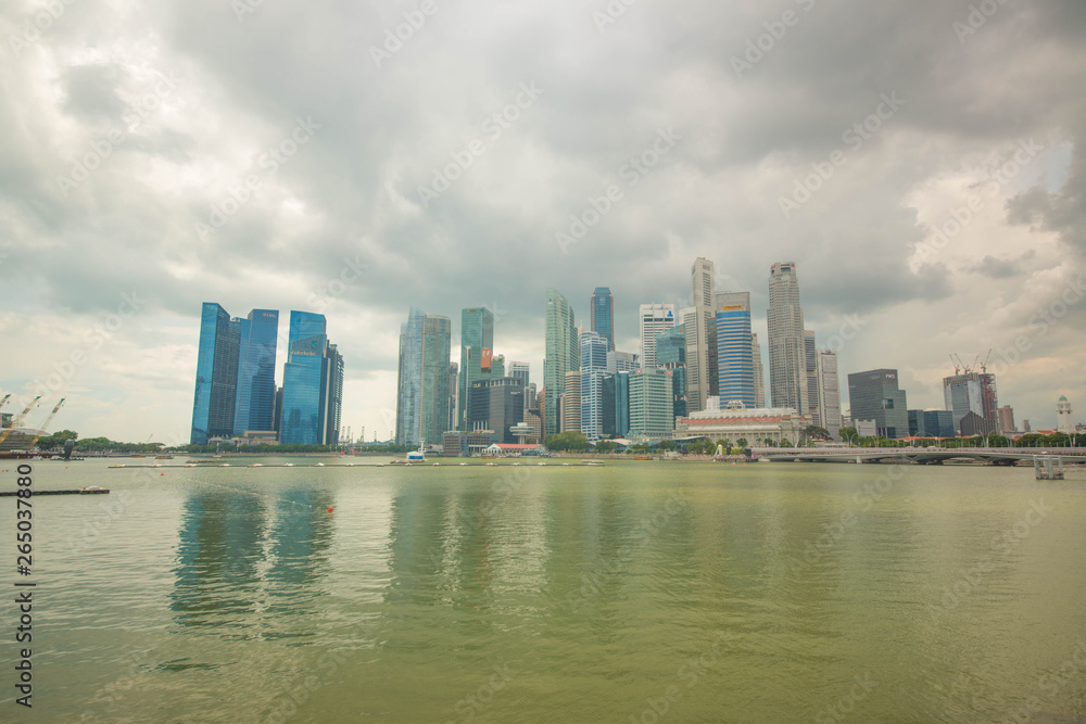 Fototapeta premium Marina Bay Sands w Singapurze.