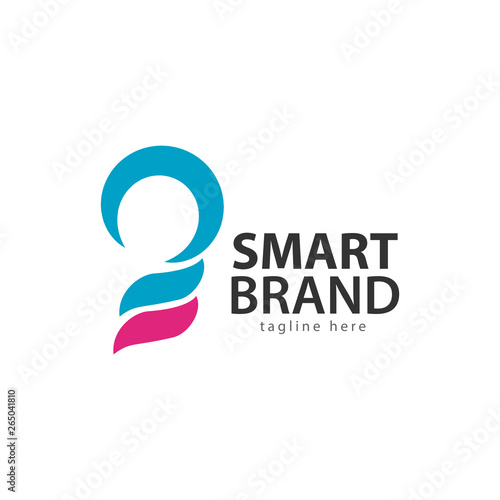 Smart Brand Company Logo Vector Template Design Illustration