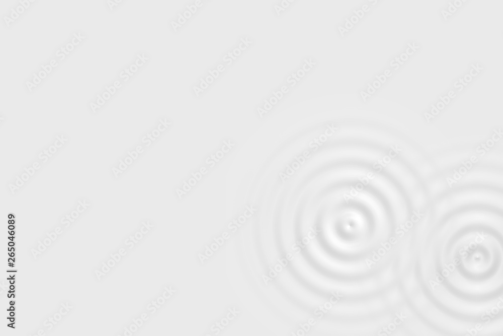 Fototapeta premium Abstract soft background, texture of white liquid ring or white yogurt surface