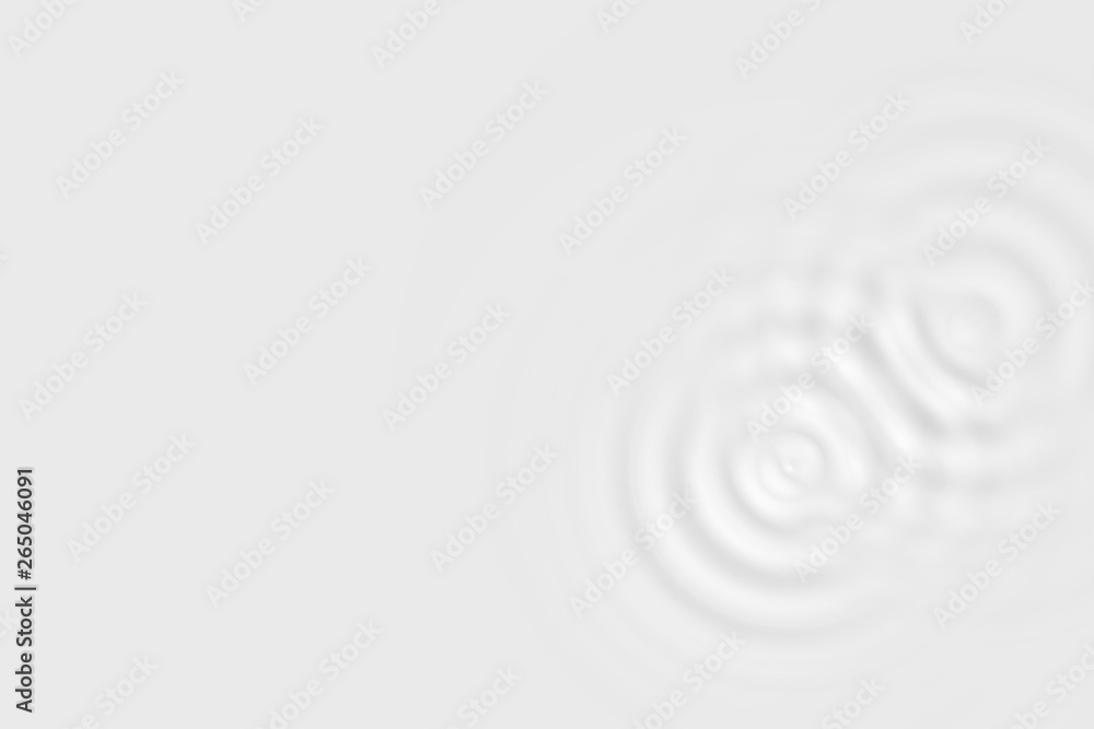 Abstract soft background, texture of white liquid ring or white yogurt surface