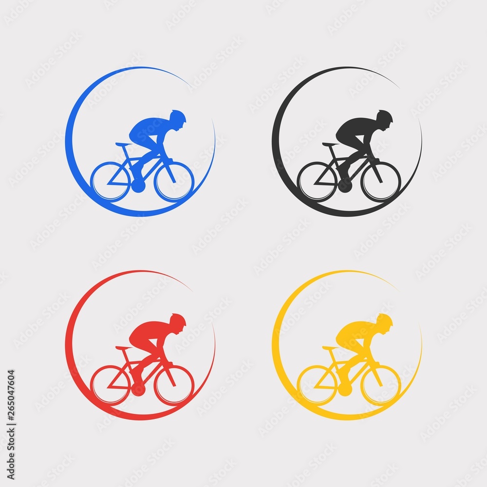 Obraz premium BICYCLE LOGO TEMPLATE