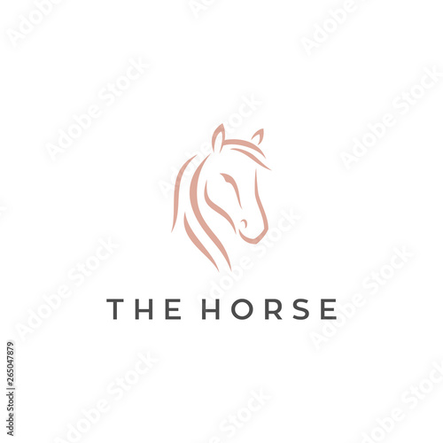 horse logo design