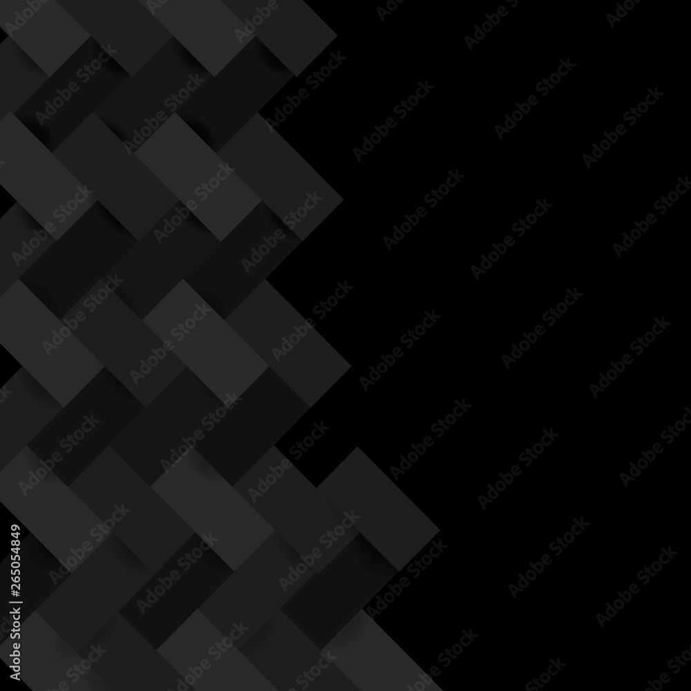 Black 3D modern background design Black 3D modern background design