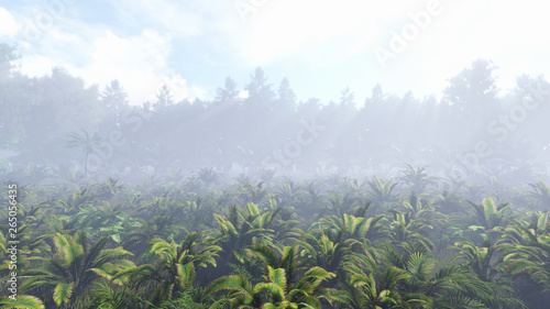 Fotografi 3D illustration Background for advertising and wallpaper in nature and advertising scene