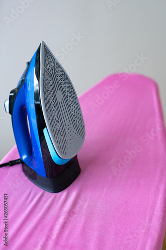 Iron and ironing board photo