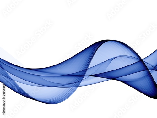 Abstract background, blue waved lines for brochure, website, flyer design