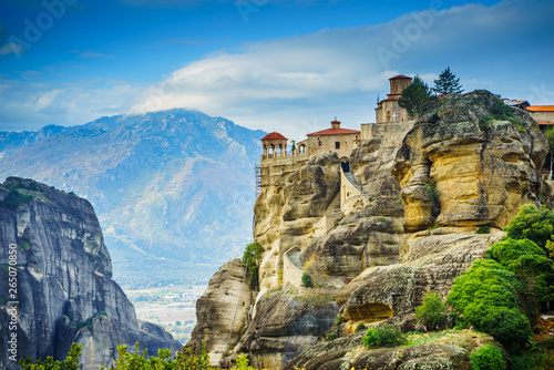 Monastery in Meteora  Greece