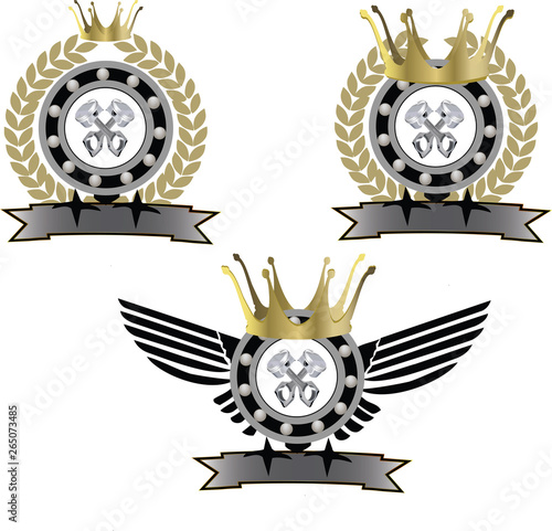 adesivi fregi e stemmi motociclisti