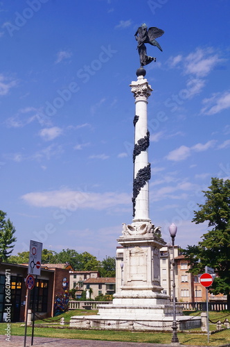 Column of Victory, Prama, Italy photo