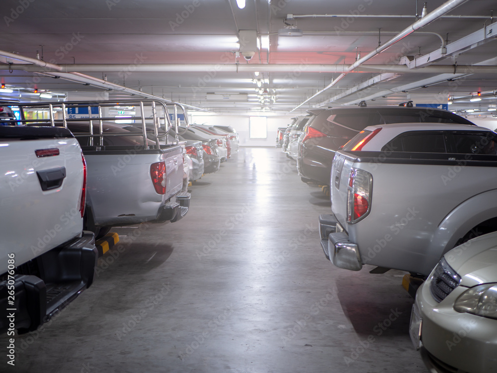 parking cars without people. parking cars without people.