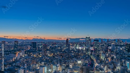 4K・東京風景・タイムラプス photo