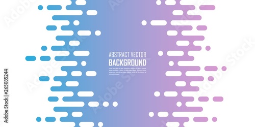 Rounded lines background. Blue, pink, white abstract background.