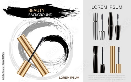 Realistic Mascara Brush Concept