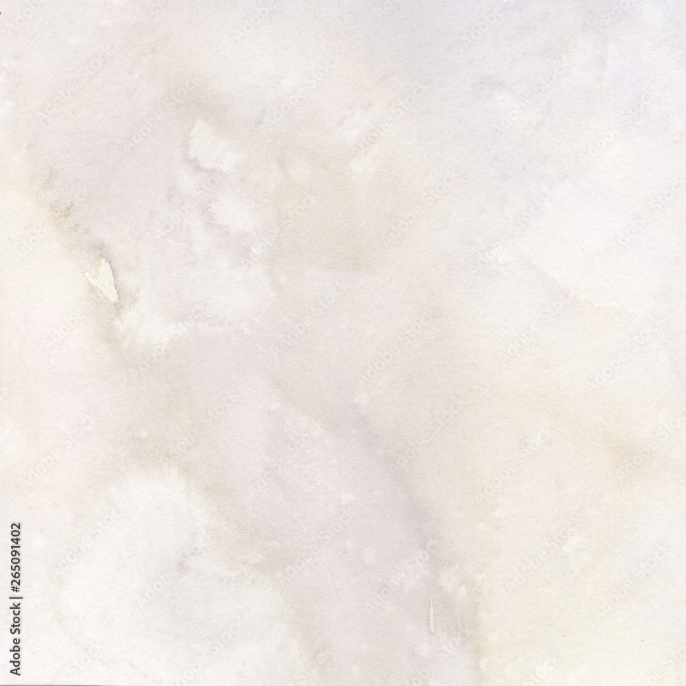 Hand painted watercolor background, digital paper with with marble like texture in light gray, yellow, and violet Hand painted watercolor background, digital paper with with marble like texture in light gray, yellow, and violet