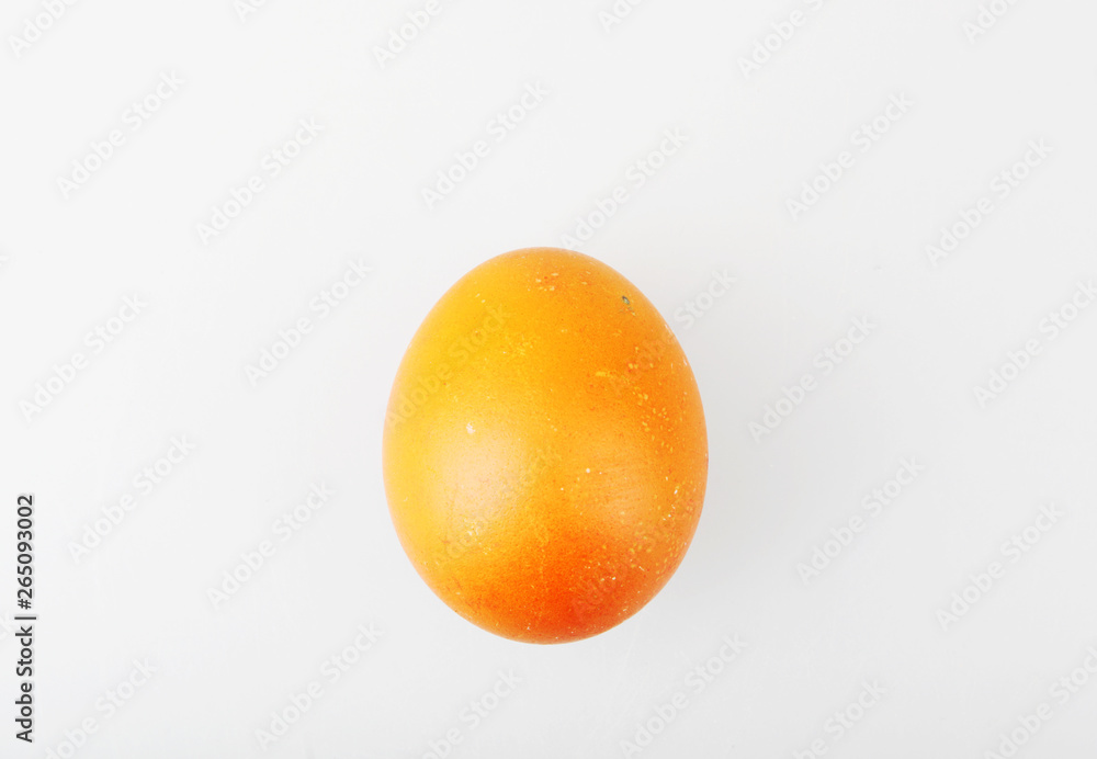 Easter Egg Against White Background Easter Egg Against White Background
