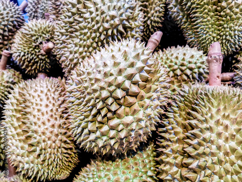 Durian to eat in supermarket