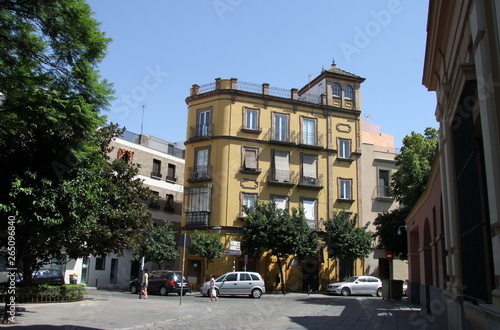 Old building in the Spanish city of Seville