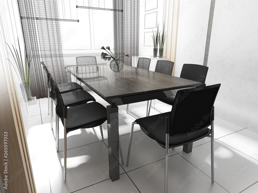 Modern office interior Modern office interior