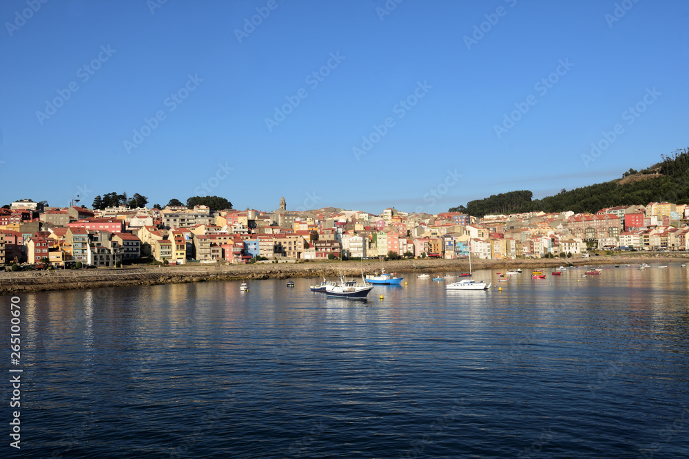 fishing village of La Guardia, Pontevedra province, Galicia, Spain