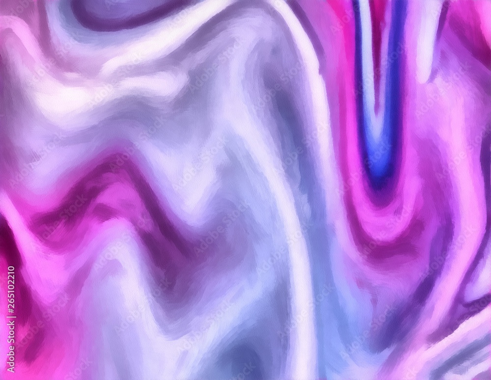 Obraz premium Abstract marble psychedelic background. Elegant, bright and fresh conceptual texture. Liquid in water swirl pattern. Oil backdrop in warm colors. Graphic painting beautiful design template. Watercolor